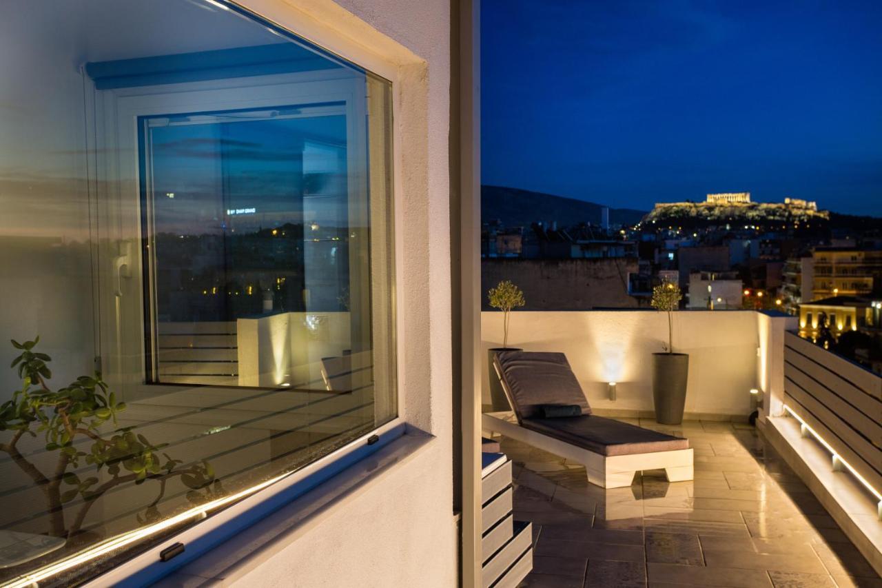 Private Jacuzzi & Acropolis View - The Loft Атина Екстериор снимка